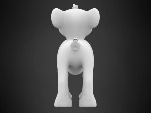 Tiifu yavrusu 3D Model