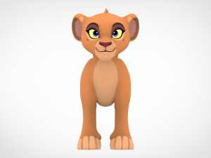 Zuri Cub 3D 모델