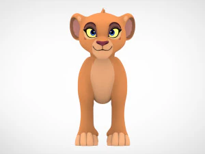 Zuri Cub 3D Model