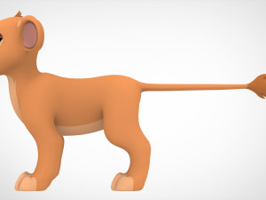 Zuri Cub 3D 모델