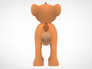Zuri Cub 3D Model