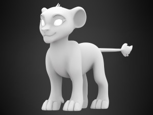 Zuri Cub 3D 모델