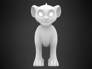 Zuri Cub 3D Model