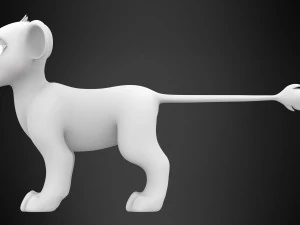 Zuri Cub 3D Model
