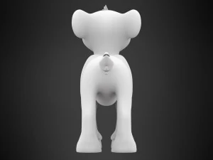 Zuri Cub 3D Model