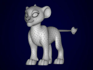 Zuri Cub 3D Model