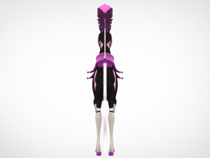 Pink Circus Horse Modelo 3D