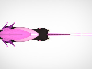 Pink Circus Horse Modelo 3D