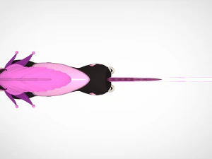 Pink Circus Horse 3D Model