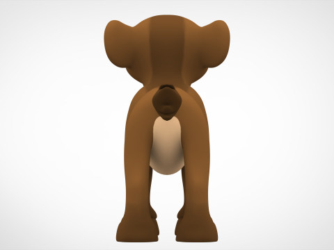 Kwanza Cub 3D-Modell