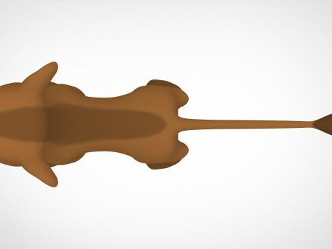 Kwanza Cub 3D-Modell