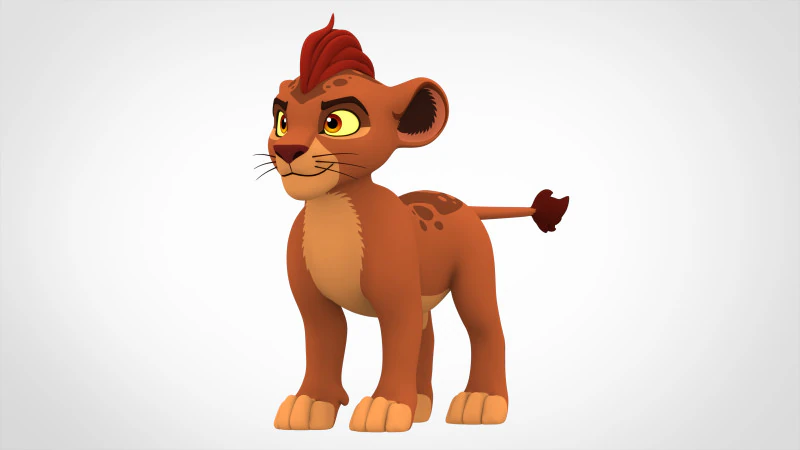 Dakarai Cub 3D Model .c4d .max .obj .3ds .fbx .stl .blend 