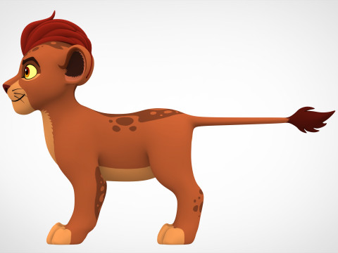 Dakarai Cub 3D Модель