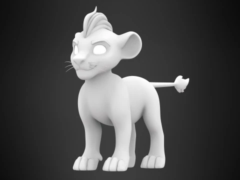 Dakarai Cub 3D Model