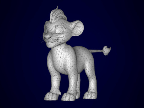Dakarai Cub 3D Модель