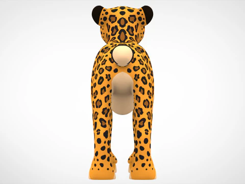 Leopard 3D Model