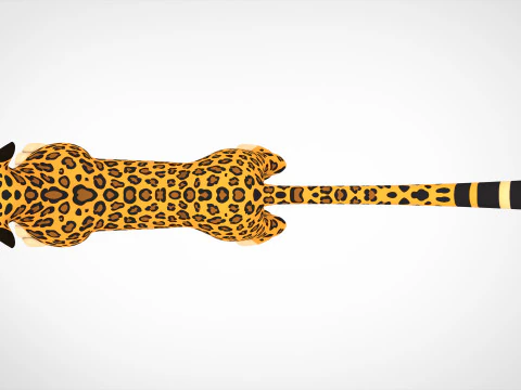 Leopard 3D Model
