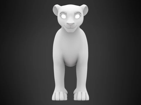 Leopard 3D Model