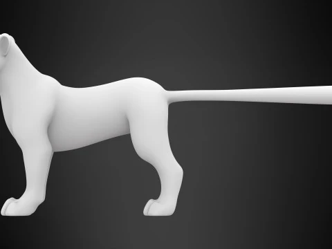 Leopard 3D Model