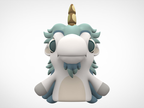 Unicorse 3D Model