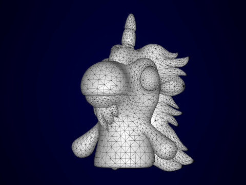 Unicorse 3D Model