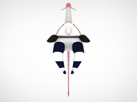 Moxxie Opossum 3D Model