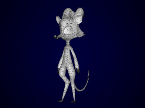 Moxxie Opossum 3D Model