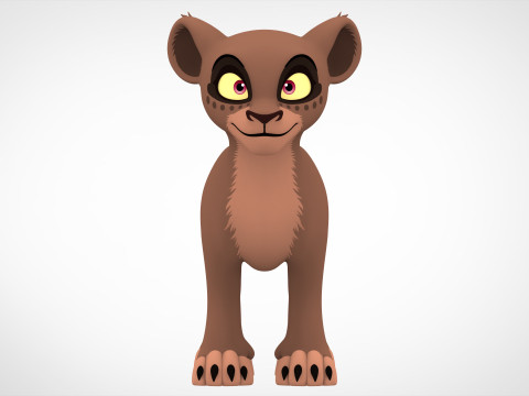 Mjanja Cub Model 3D