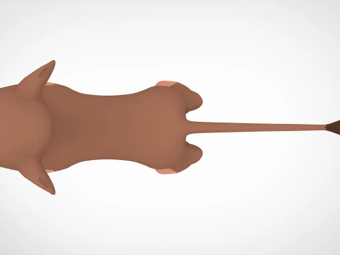 Mjanja yavrusu 3D Model