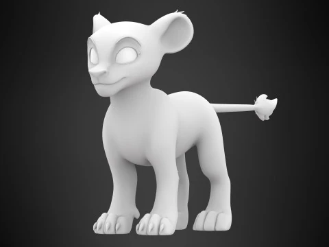 Mjanja yavrusu 3D Model