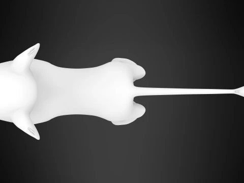 Mjanja yavrusu 3D Model