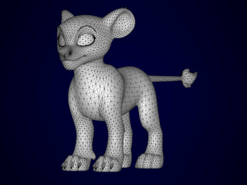Mjanja Cub Model 3D