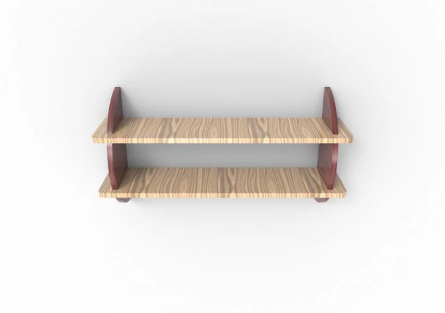 repisa doble 3D Model .c4d .max .obj .3ds .fbx .stl .blend 