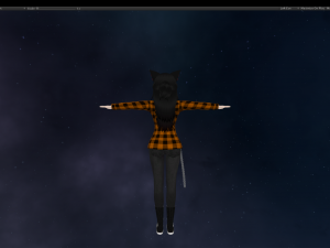 anime female character - michelle 3D Model