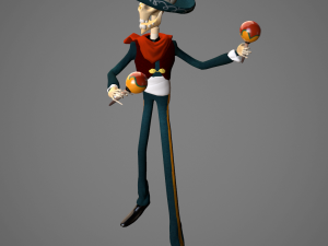 mexican skeleton 3D मॉडल