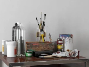 accessori artistici Modello 3D