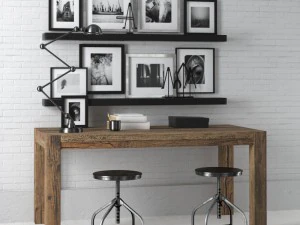 writing desk 3D Model