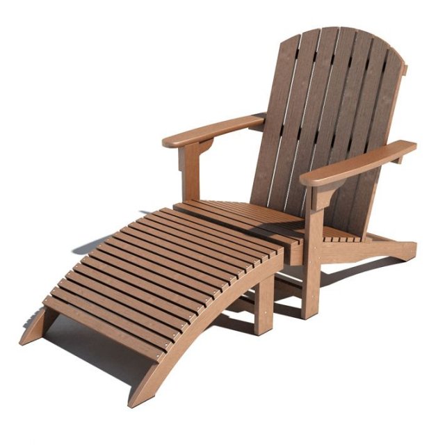 lounger 3D Model .c4d .max .obj .3ds .fbx .stl .blend 