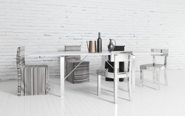 dinner table Modelo 3D .c4d .max .obj .3ds .fbx .stl .blend 