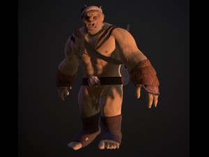 orc Modèle 3D