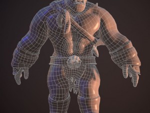 orc Modèle 3D