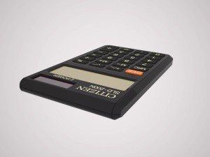 calculator Modèle 3D