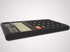 calculator Modèle 3D