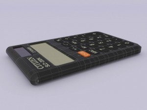 calculator Modèle 3D