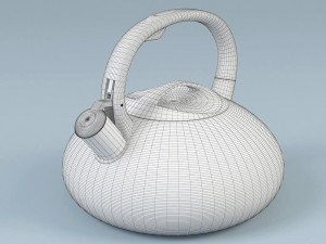 teapot 3Dモデル
