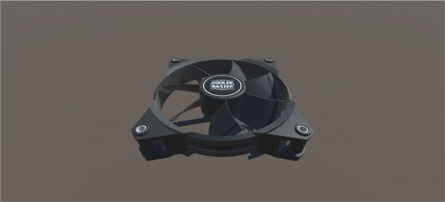 cooler master jetflo 3D 모델 .c4d .max .obj .3ds .fbx .stl .blend 