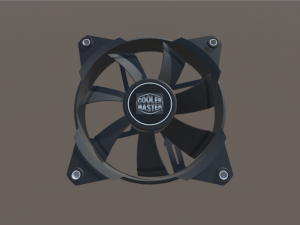 cooler master jetflo 3D 모델
