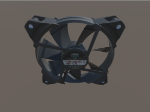 cooler master jetflo 3D 모델