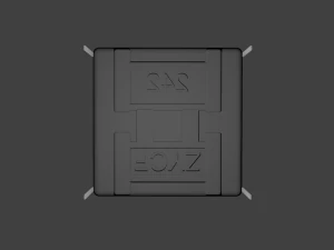 button 3D Model