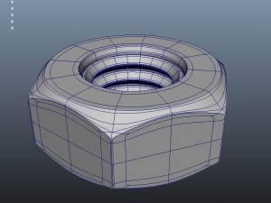 thread nut Modelo 3D